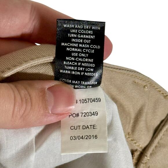 Blackheart Hot Topic NWT Women's Junior 9 Khaki Colored Skinny Jeans Stretch - Picture 7 of 11